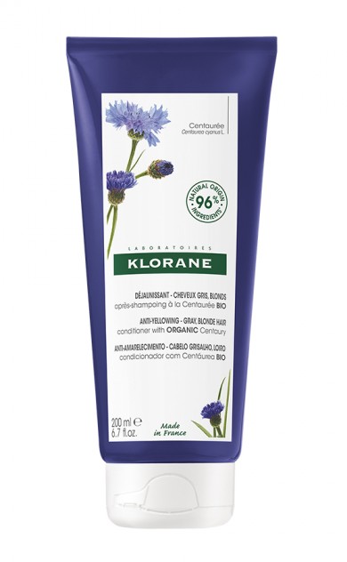 Klorane Déjaunissant Après-Shampoing à la Centaurée Bio 200ml
